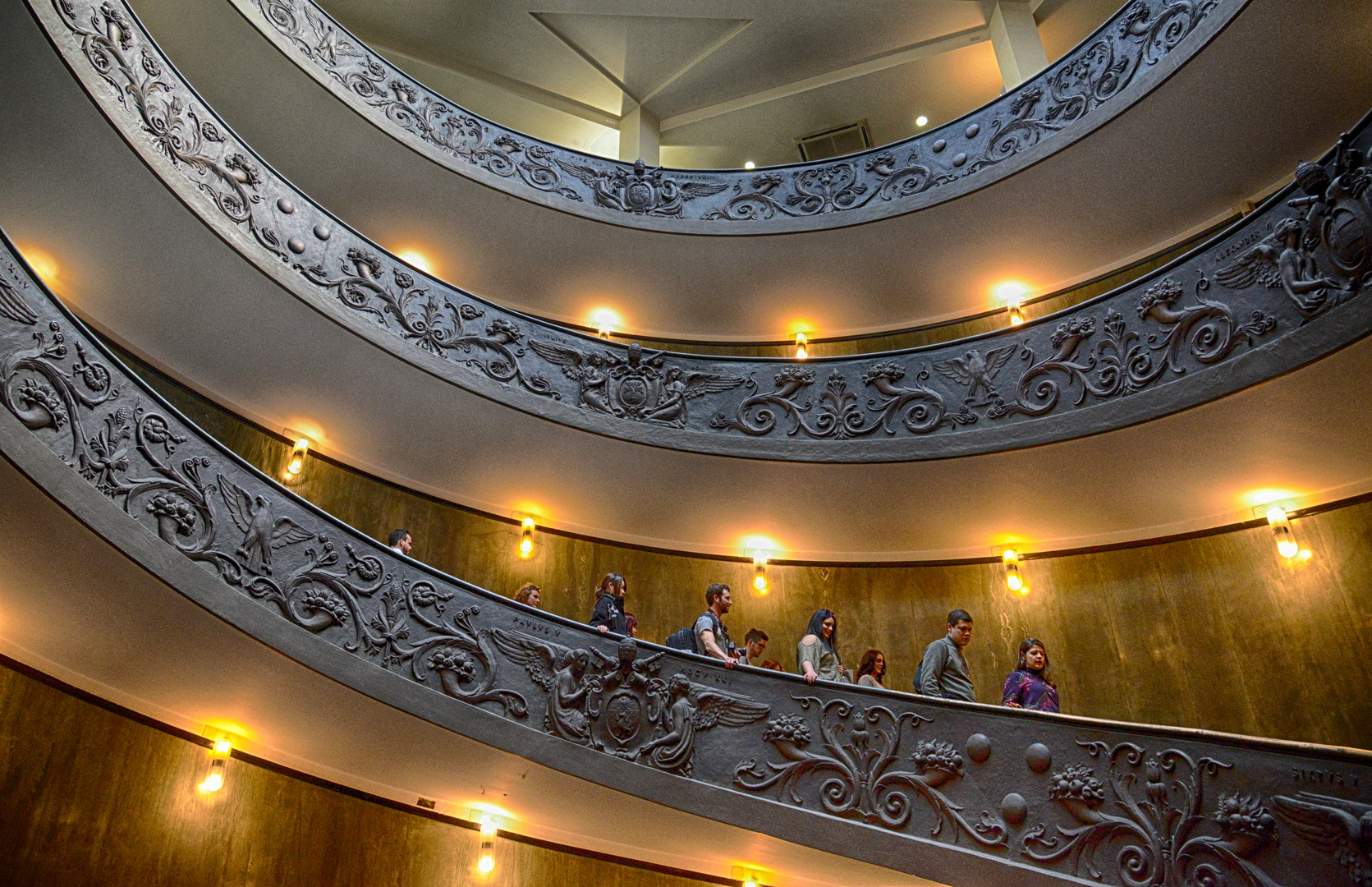 Wendeltreppe im Vatikan