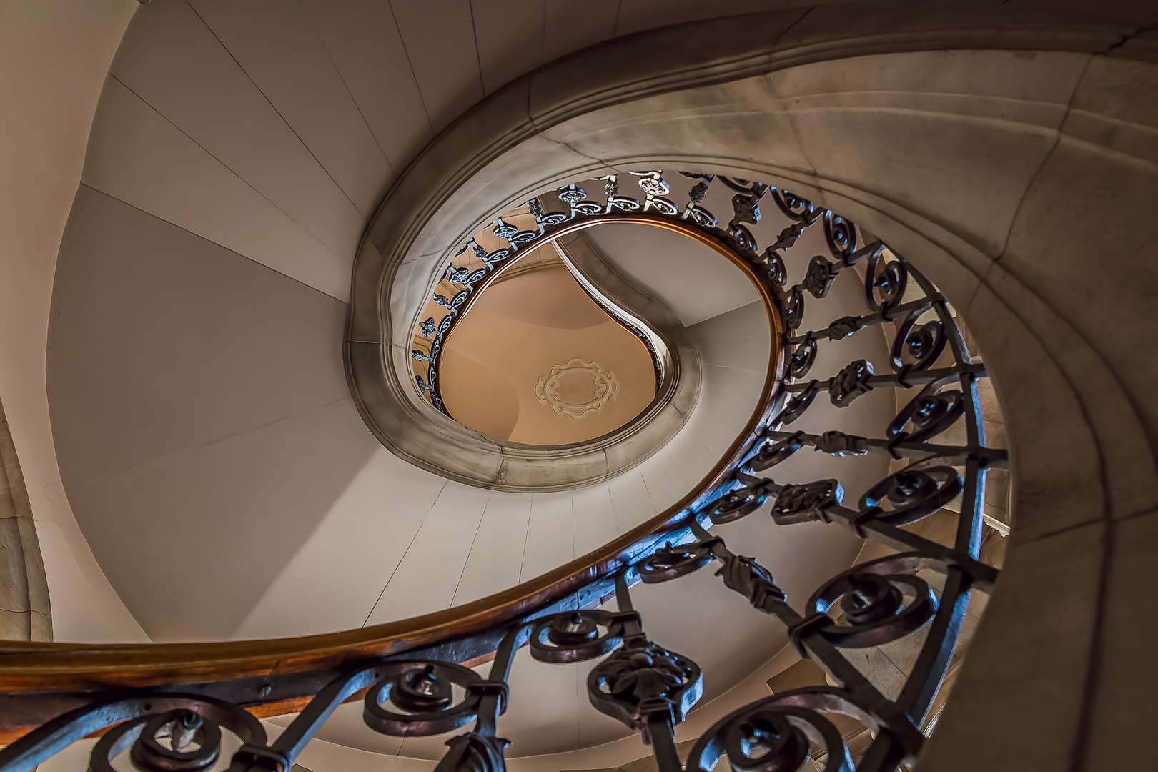 Wendeltreppe - Kriminalgericht in Berlin