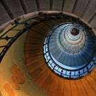 Wendeltreppe - Leuchtturm Phare de Eckmuehl - Bretagne