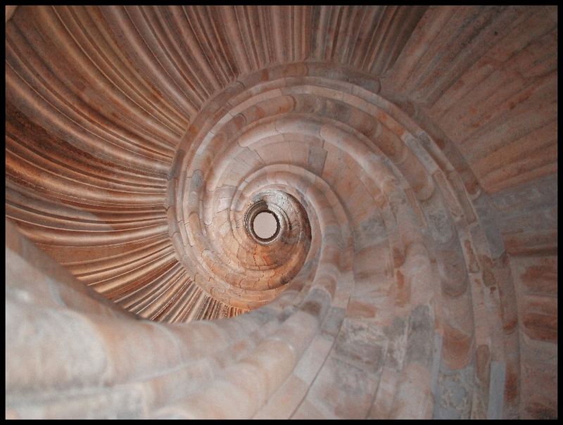 Wendeltreppe Schloß Hartenfels in Torgau