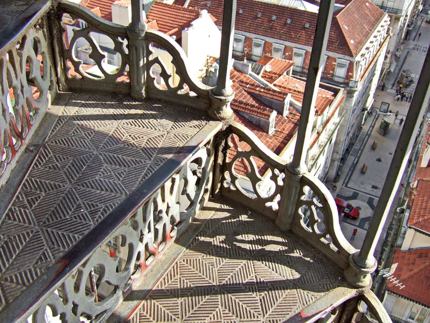 Wendeltreppe über Lisboa