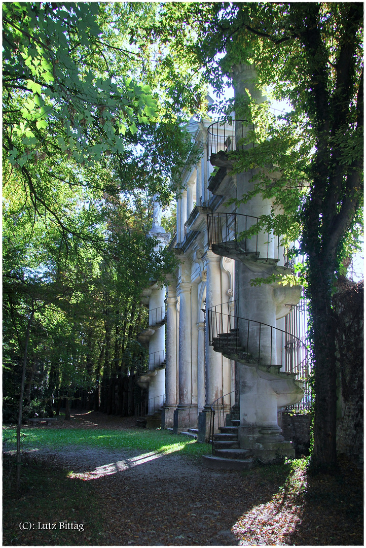 Wendeltreppen am "Belvedere"-Tor