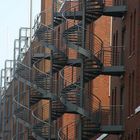 Wendeltreppen in der Speicherstadt