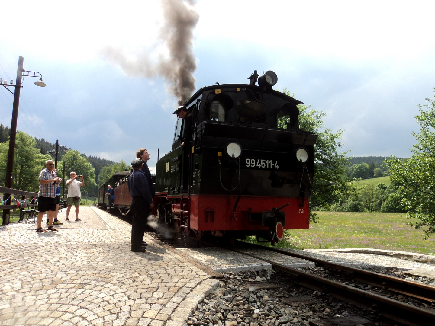 "Wendezug" zum Forellenhof