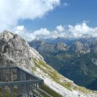 Wengenköpfe neben der Bergstation der Nebelhornbahn