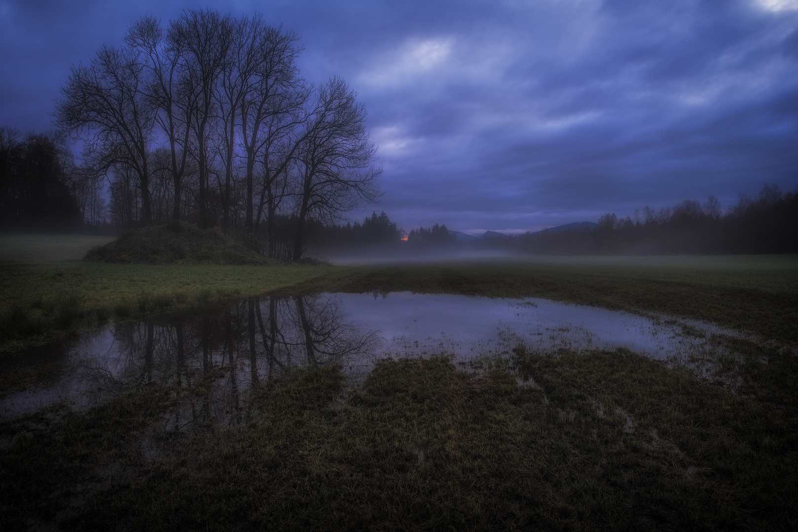 WengerMoor Sonnenuntergang