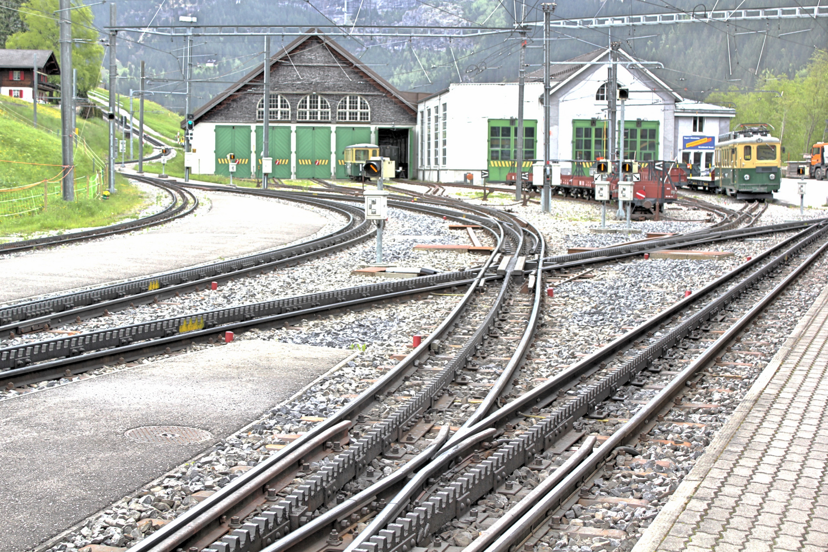 Wengernalpbahn in Grindelwald