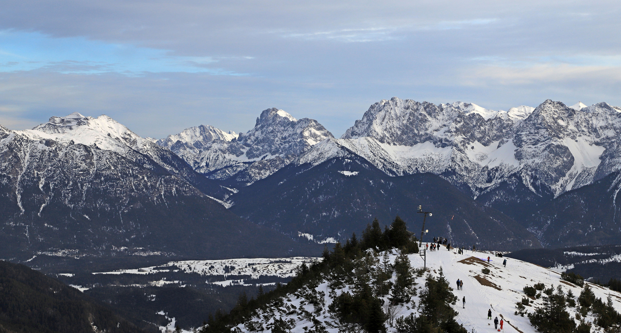 Wenig Schnee...