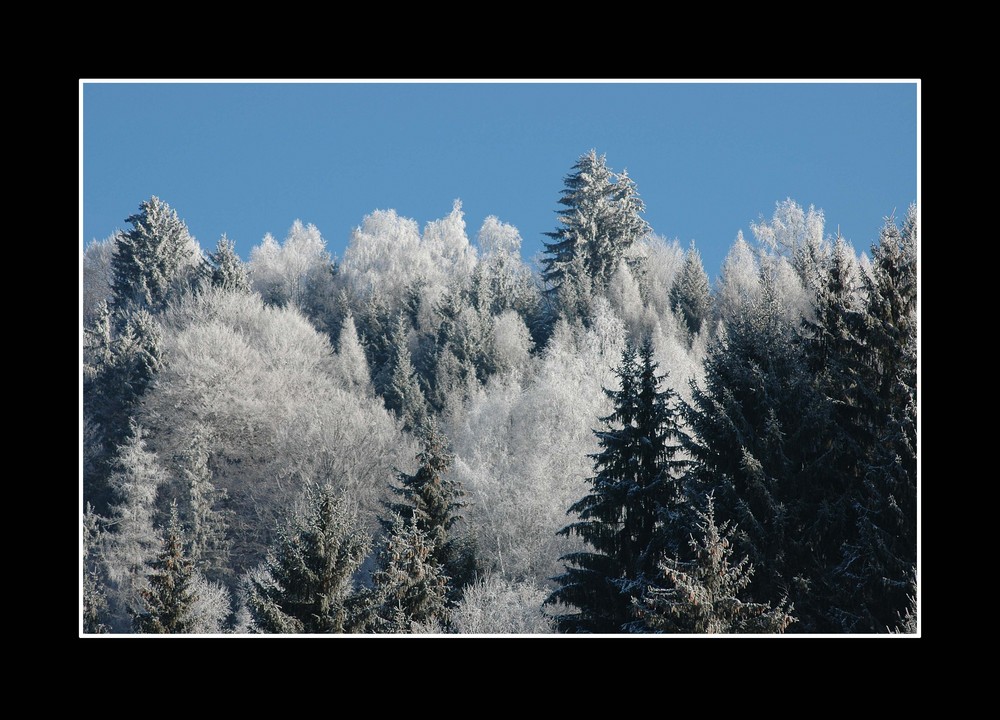 Wenig Schnee, dafür aber Kälte