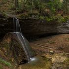 Wenig Wasser am Sormattfall