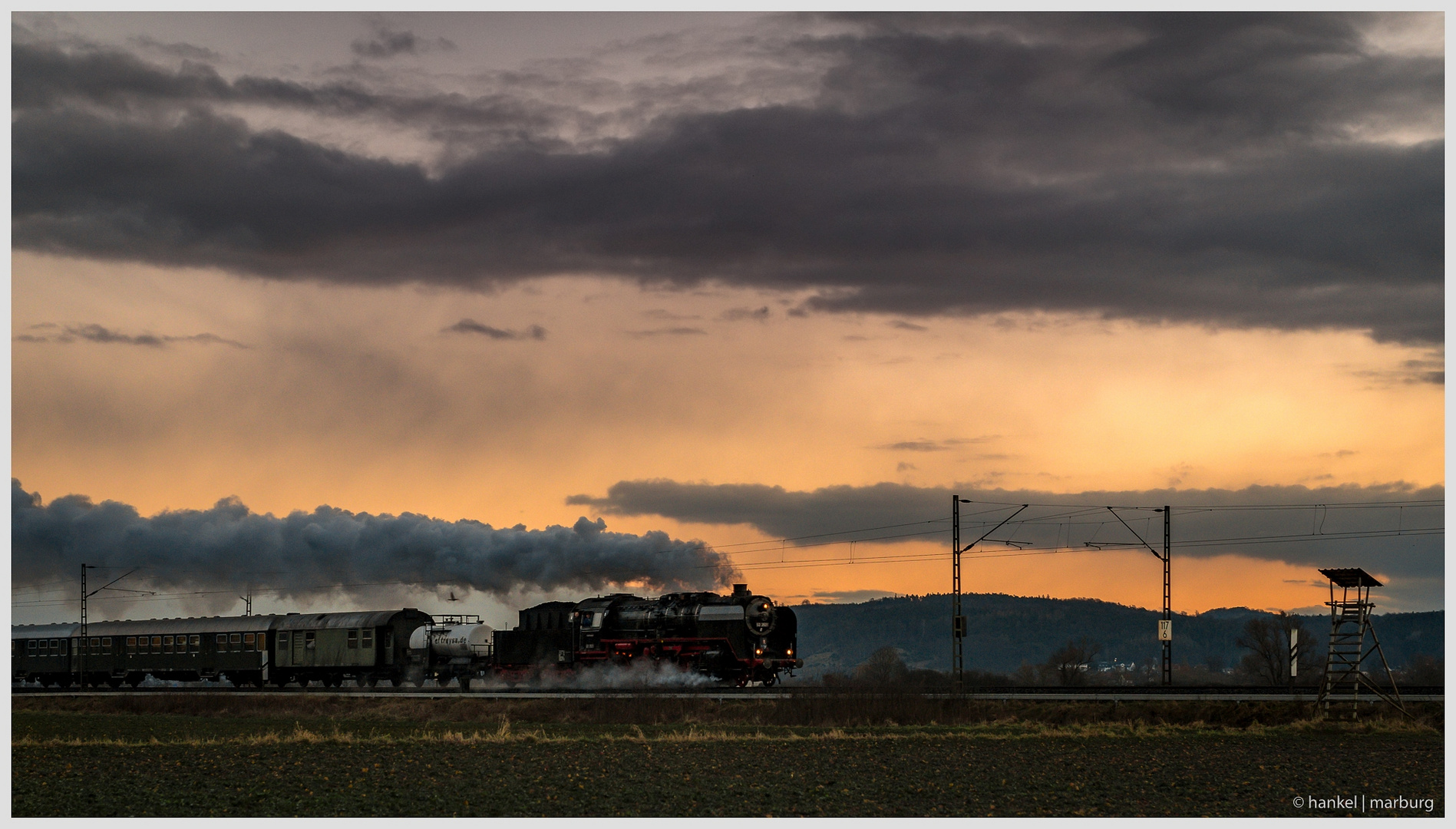  Wenige Minuten vor dem Sonnenaufgang