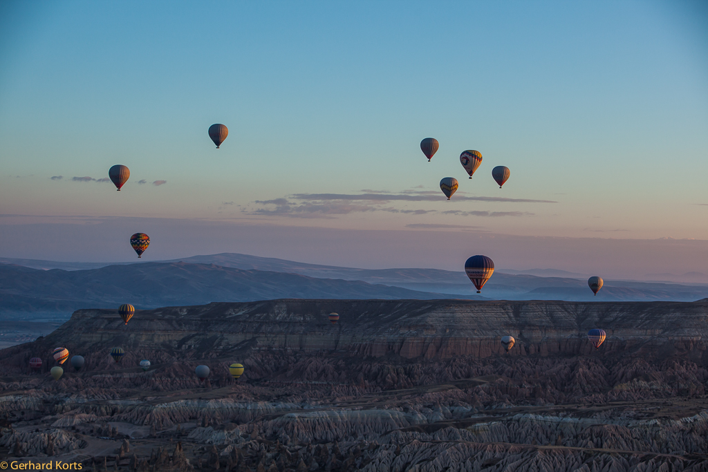 Weniger Ballonsport als pures Vergnügen