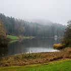 Weniger Weiher bei Nebel