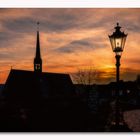 Wenn bei Marburg die Sonne in der Lahn versinkt