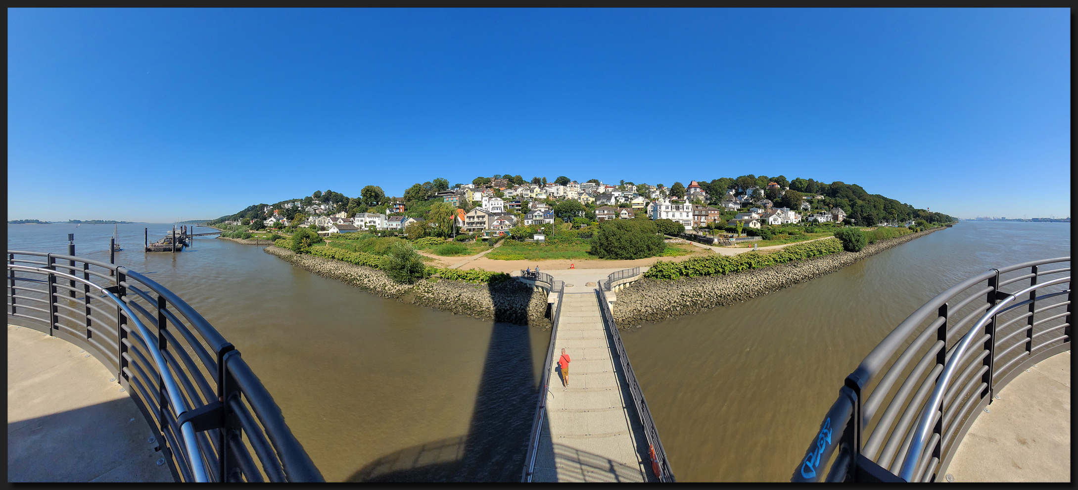 ...Wenn Blankenese eine Insel wird...