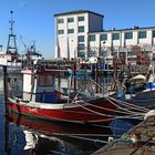 Wenn das kleine Rote am Hafen liegt... 