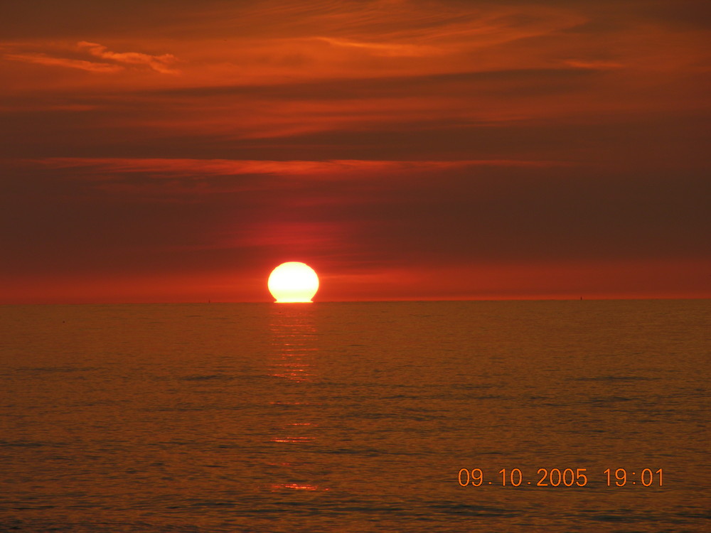 Wenn das Wasser die Sonne verschlingt