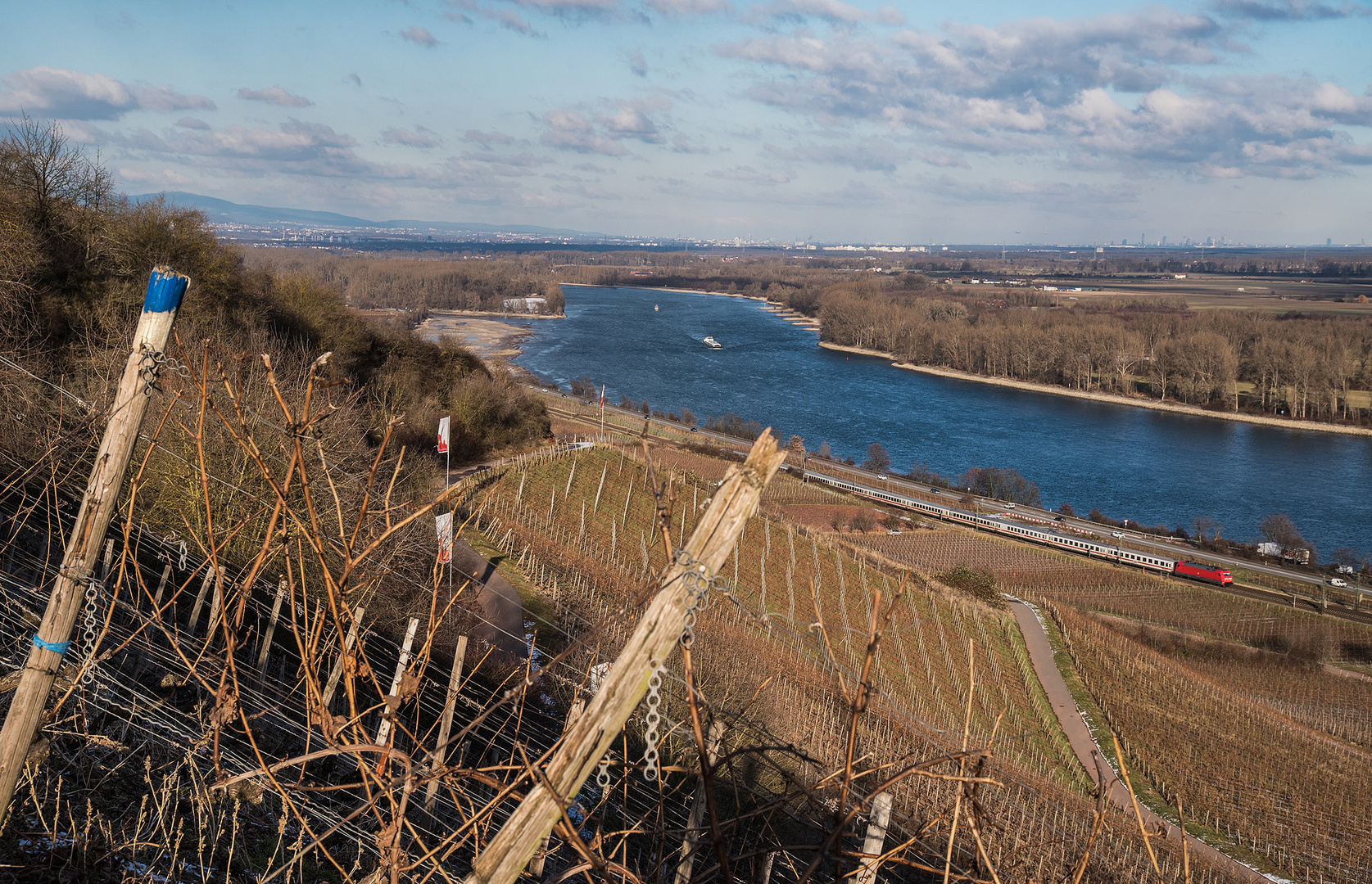 Wenn das Wasser im Rhein ...