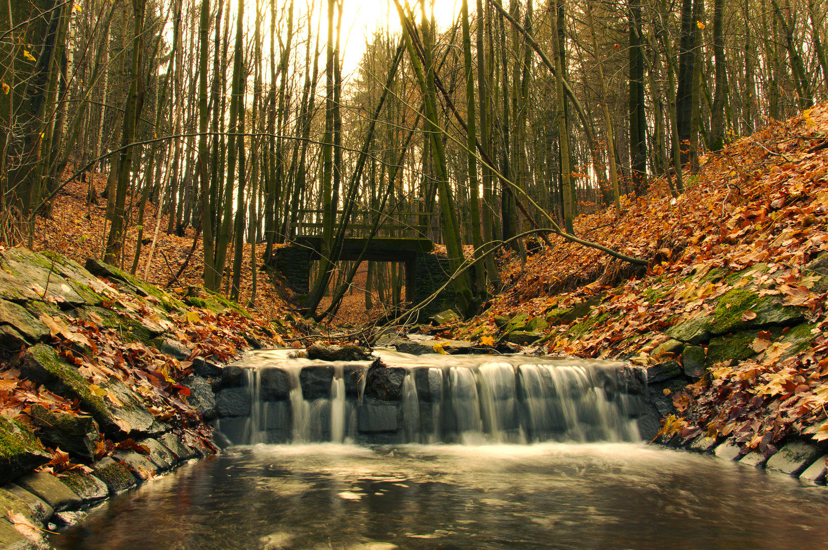 Wenn das Wasser weich wird - Langzeitbelichtung