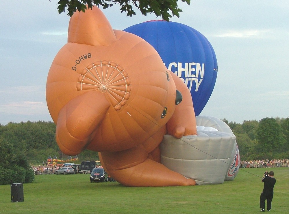 Wenn der (Bärenmarke-) Bär erwacht...