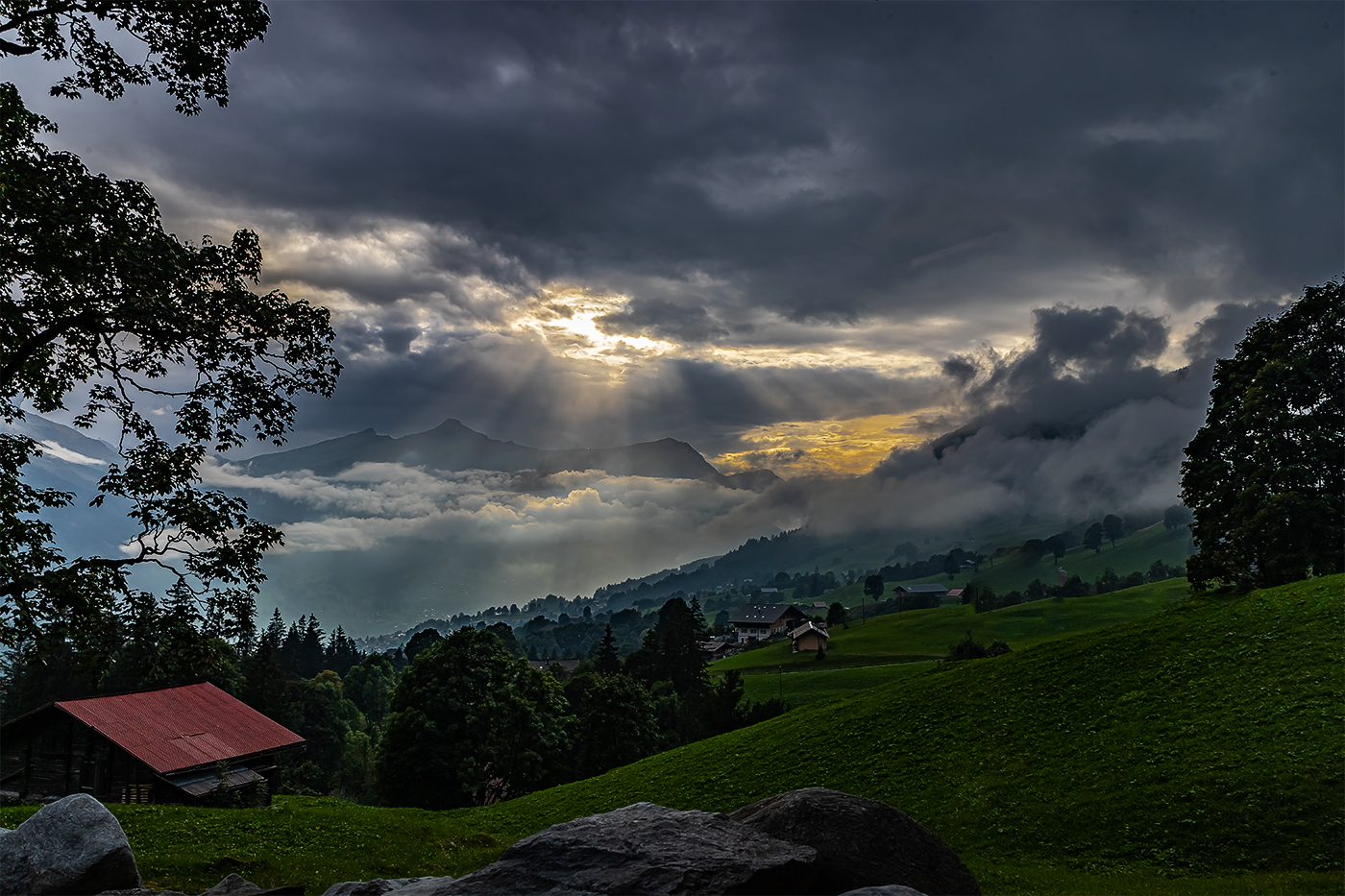 "Wenn der Himmel aufreist........"