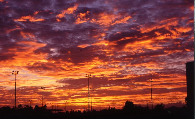 Wenn der Himmel brennt