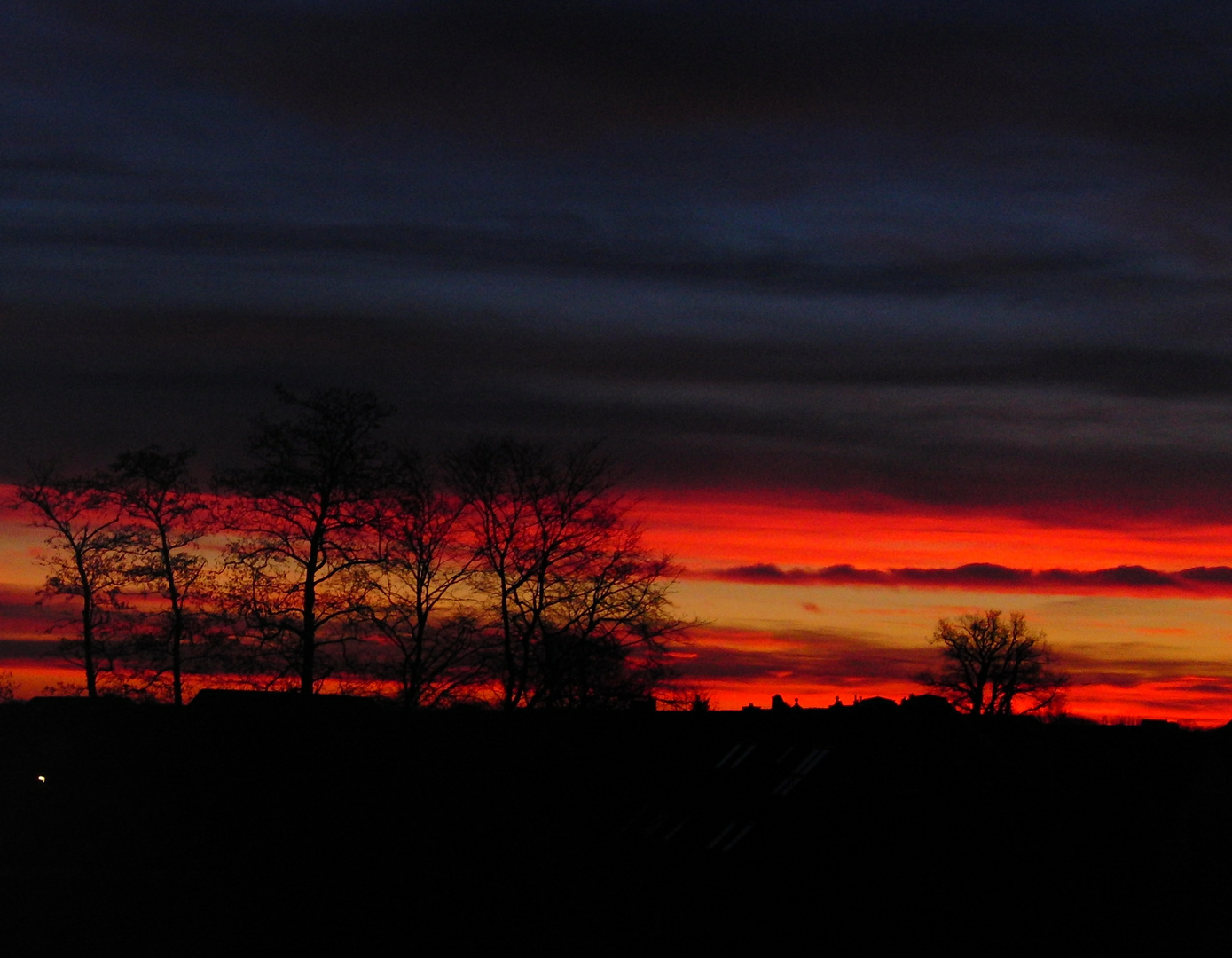 Wenn der Himmel brennt