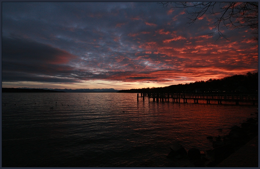 Wenn der Himmel brennt....