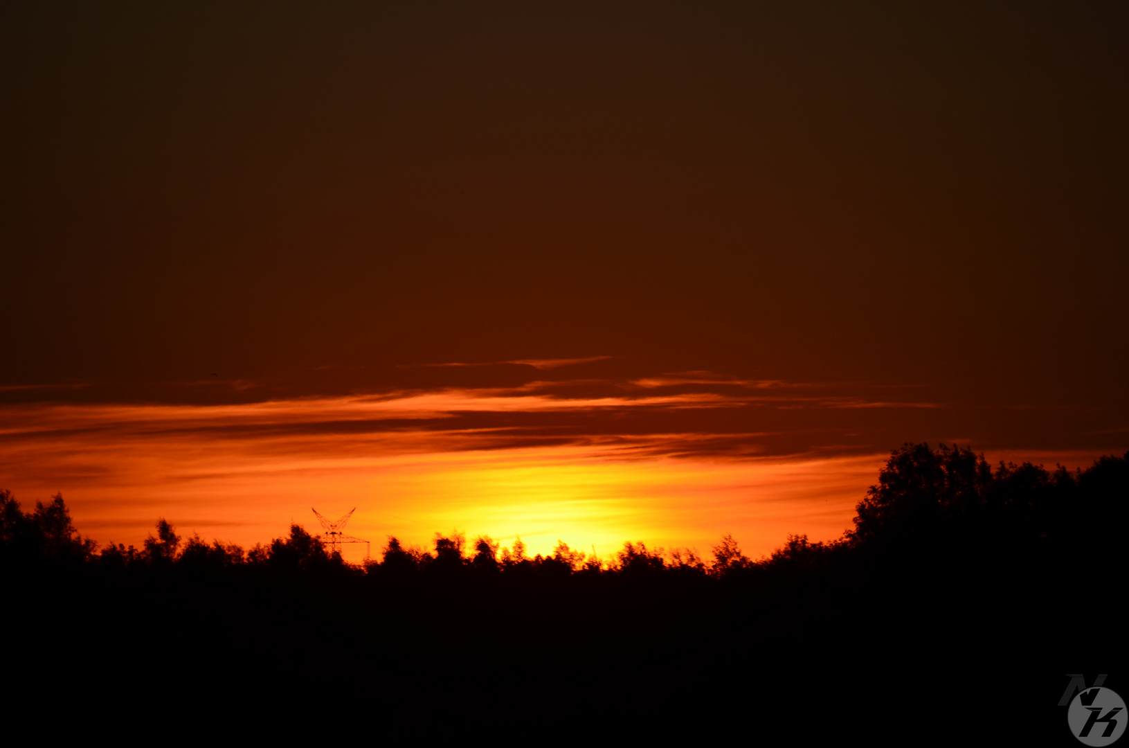 Wenn der Himmel brennt...