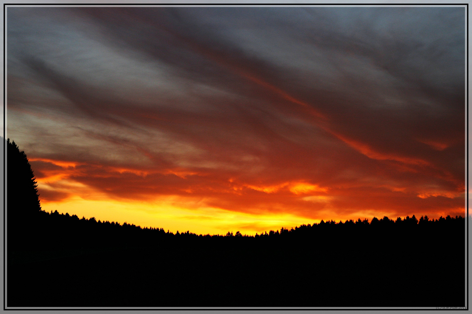 Wenn der Himmel brennt