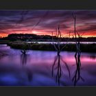 Wenn der Himmel brennt, am Fuhlensee