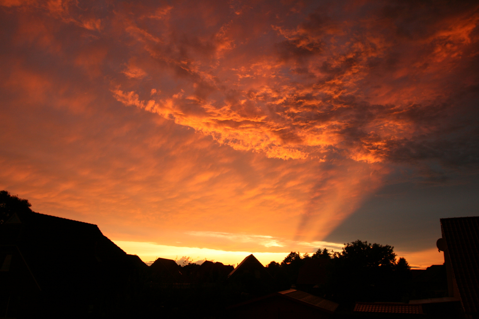 wenn der Himmel Brennt