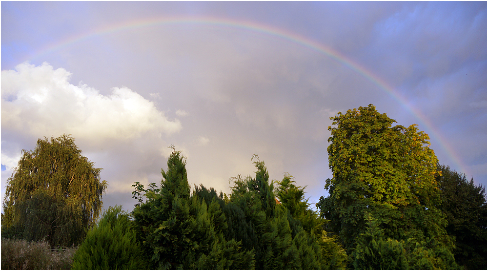 Wenn der Himmel bunt wird ...