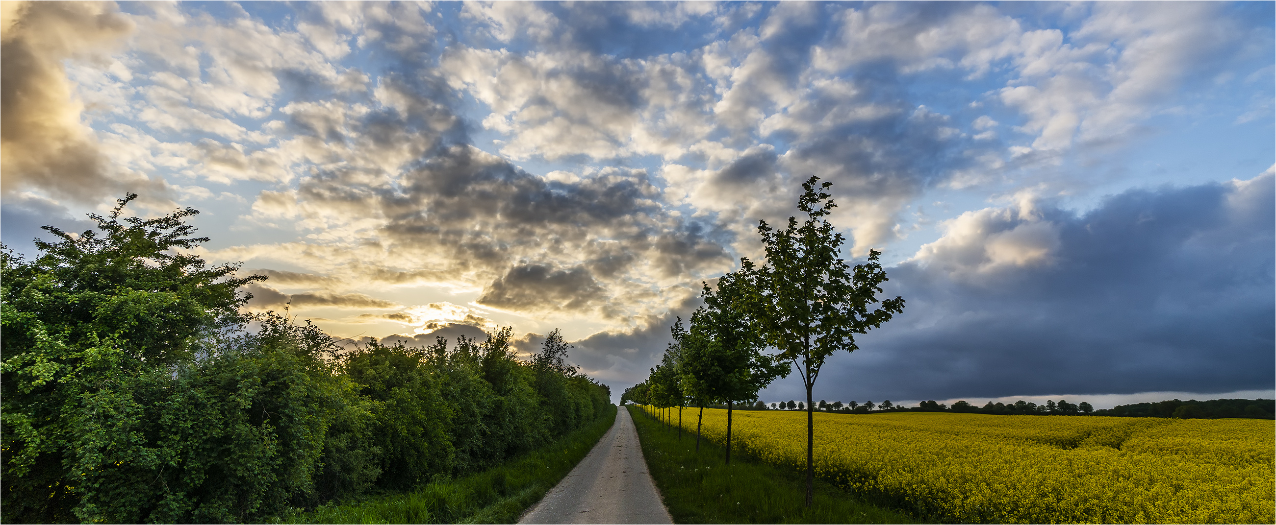 … Wenn der Himmel den Hauptpart beansprucht…