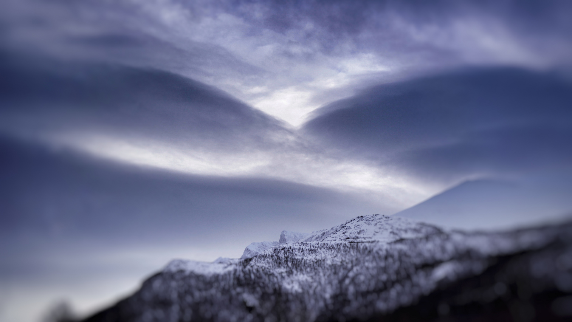 Wenn der Himmel gerne mal Berge wäre