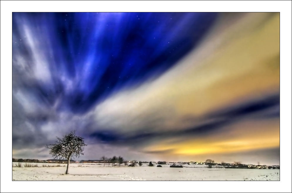 Wenn der Himmel in der Nacht zum Leben erwacht