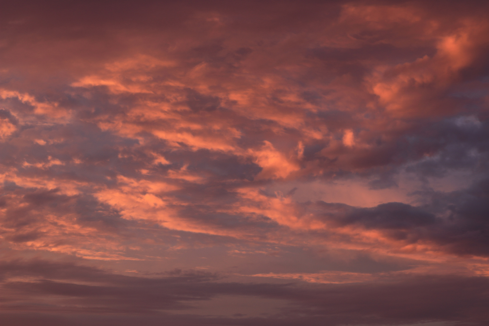 Wenn der Himmel zu malen beginnt...