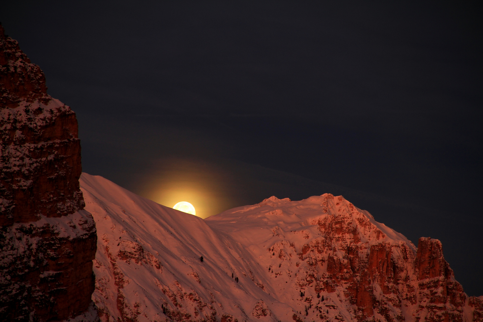 Wenn der Mond Schlafen geht.