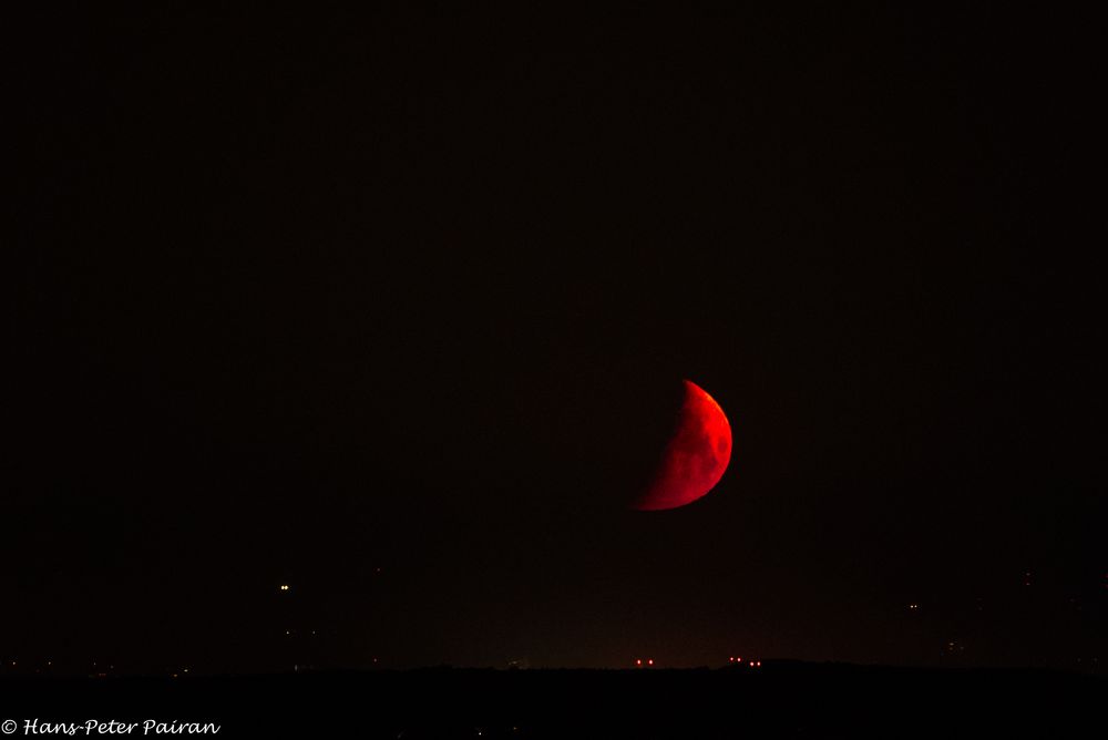 Wenn der Mond über Nürnberg untergeht....