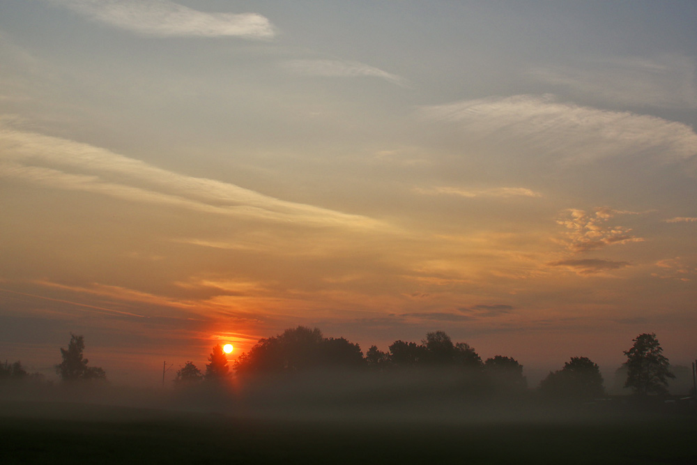 wenn der Morgen die Nacht verdrängt