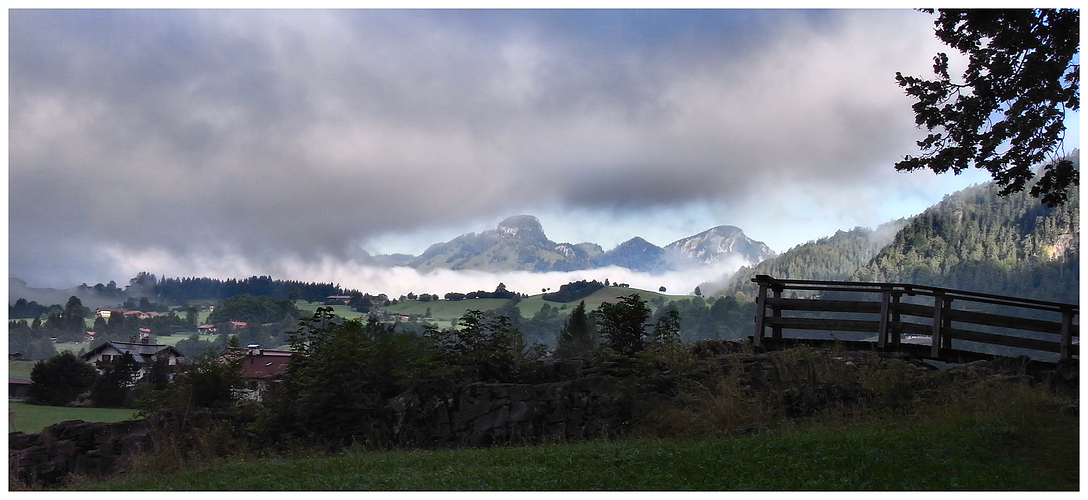 Wenn der Morgennebel weicht...