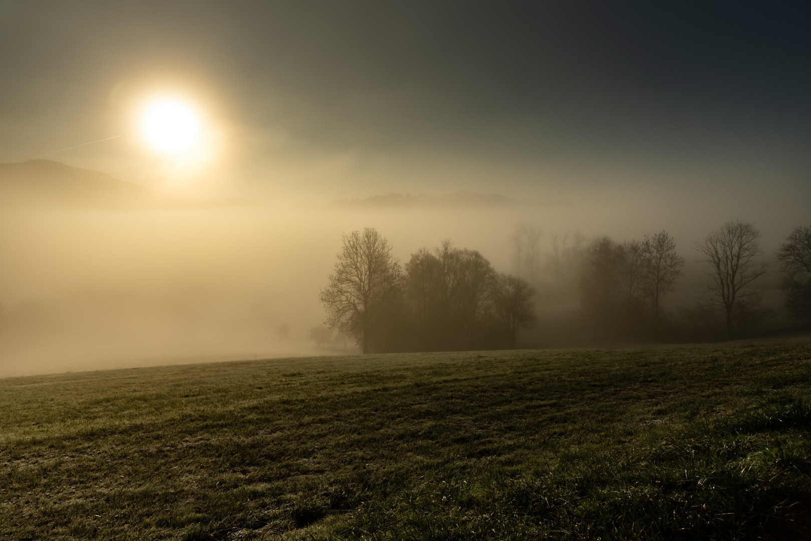 wenn der Nebel sich lichtet ...