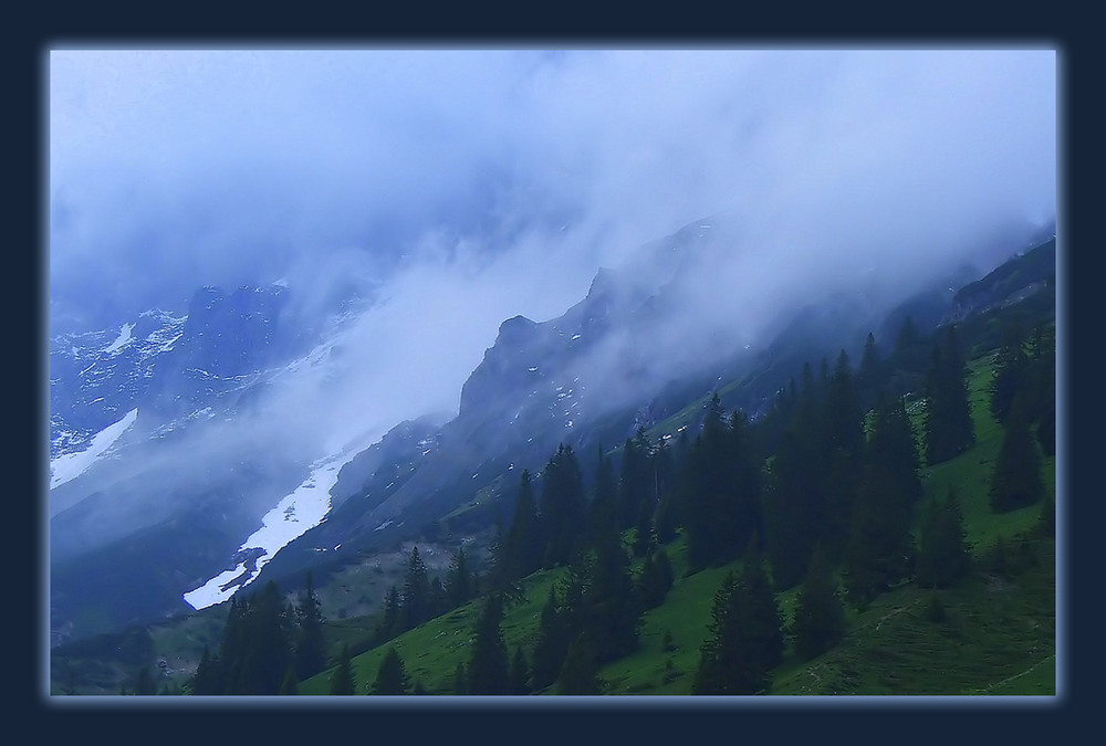 Wenn der Nebel über´s Land zieht...