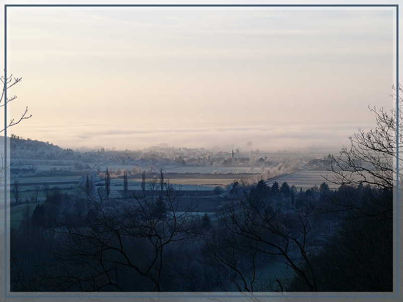 Wenn der Nebel verschwunden ist... von Josef Pfefferle