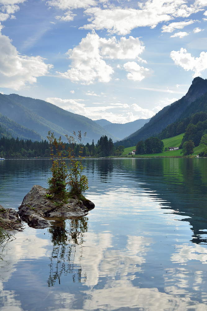 Wenn der Nebel weicht über dem Hintersee 8