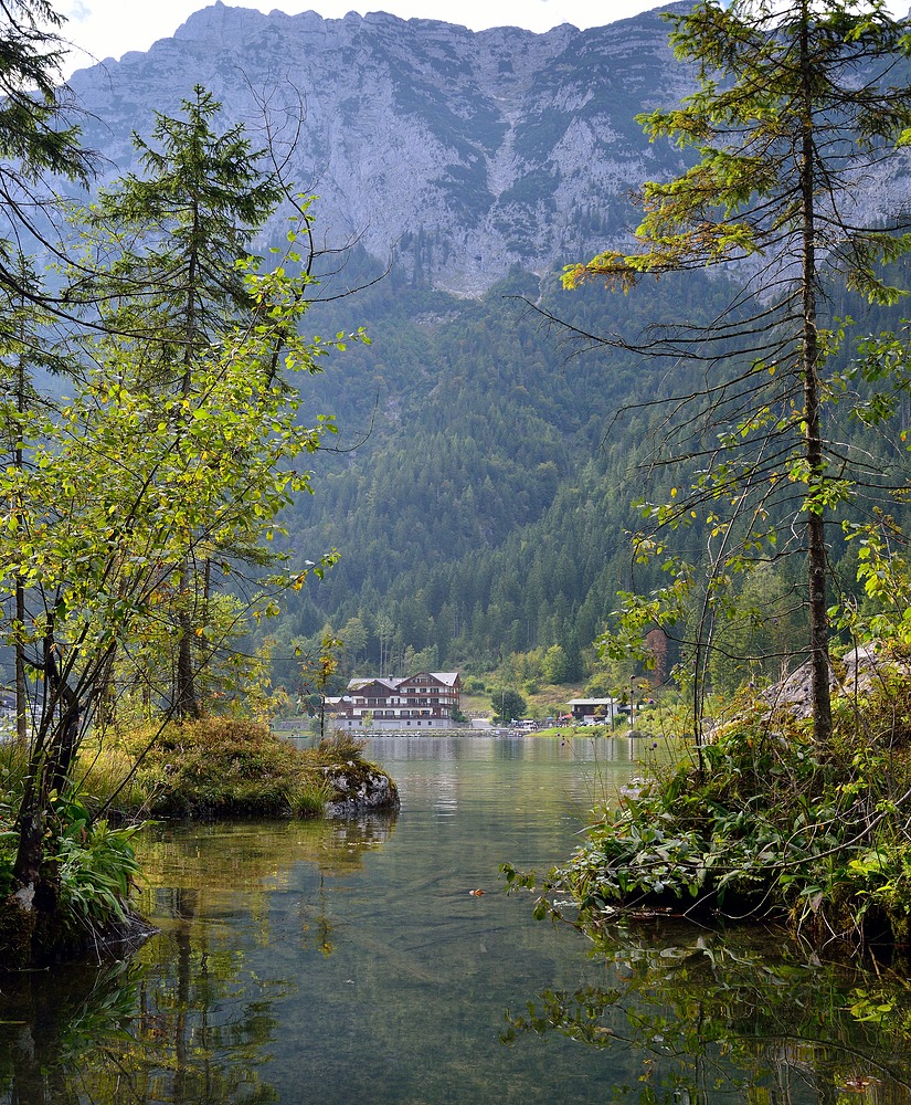 Wenn der Nebel weicht über dem Hintersee 9