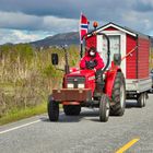 Wenn der Norweger zum Campen fährt....