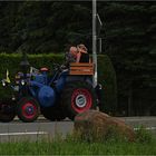 Wenn der Opa mit dem Traktor ...