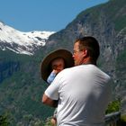 Wenn der Papa mit dem Sohn in Norwegen ist