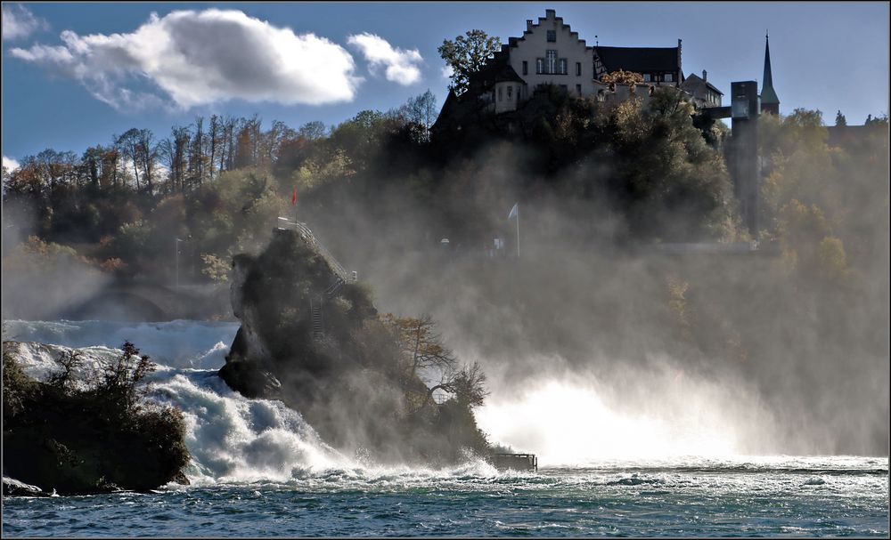 wenn der Rhein mal tobt...